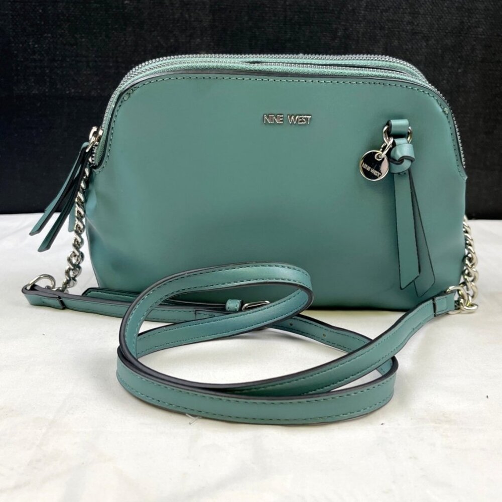 Nine West Women's Turquoise Purse/Crossbody SKU 4445 - Picture 2 of 13